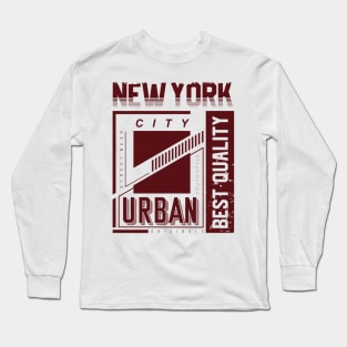 New York City Urban Long Sleeve T-Shirt